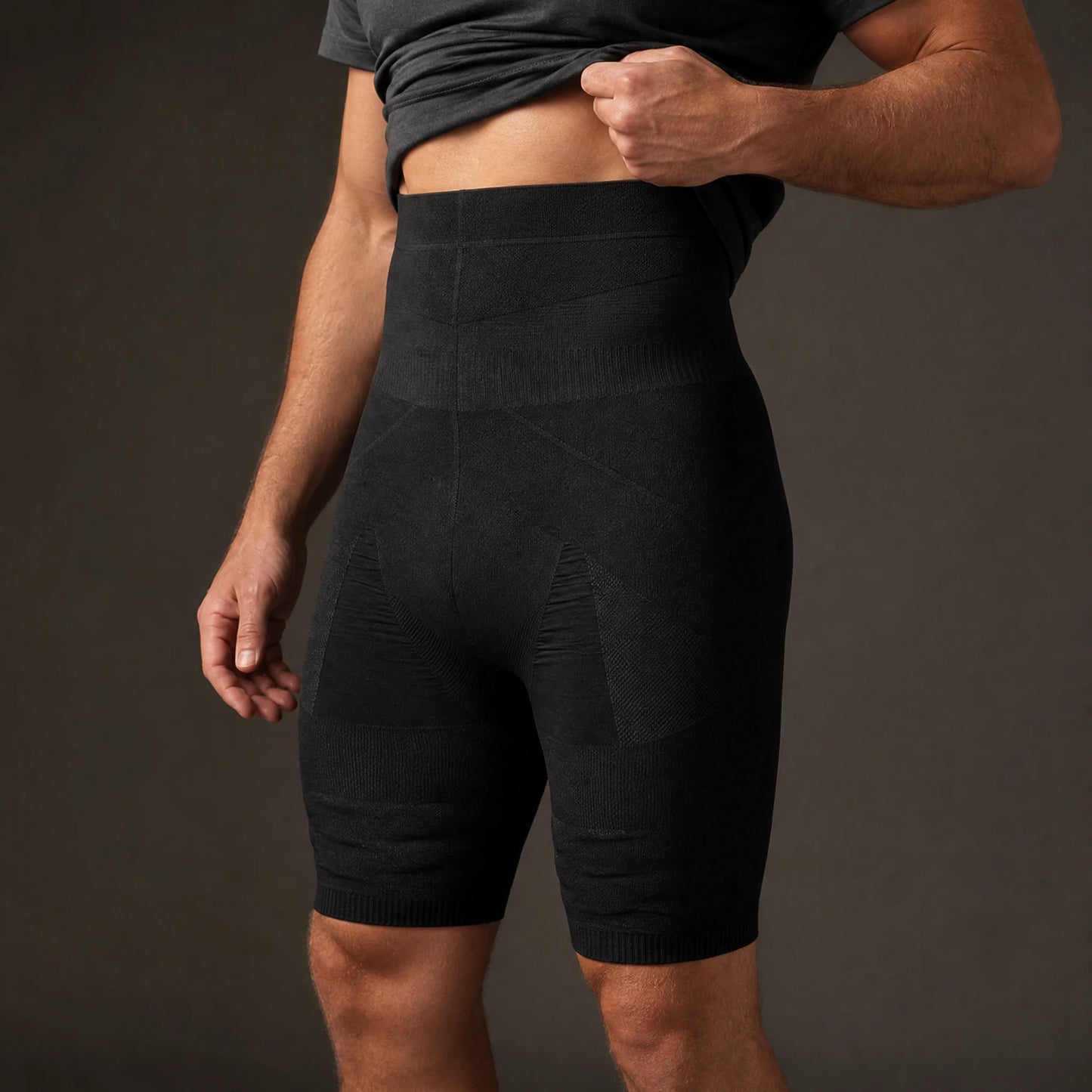 Ironvel Compression Shorts — worn by model