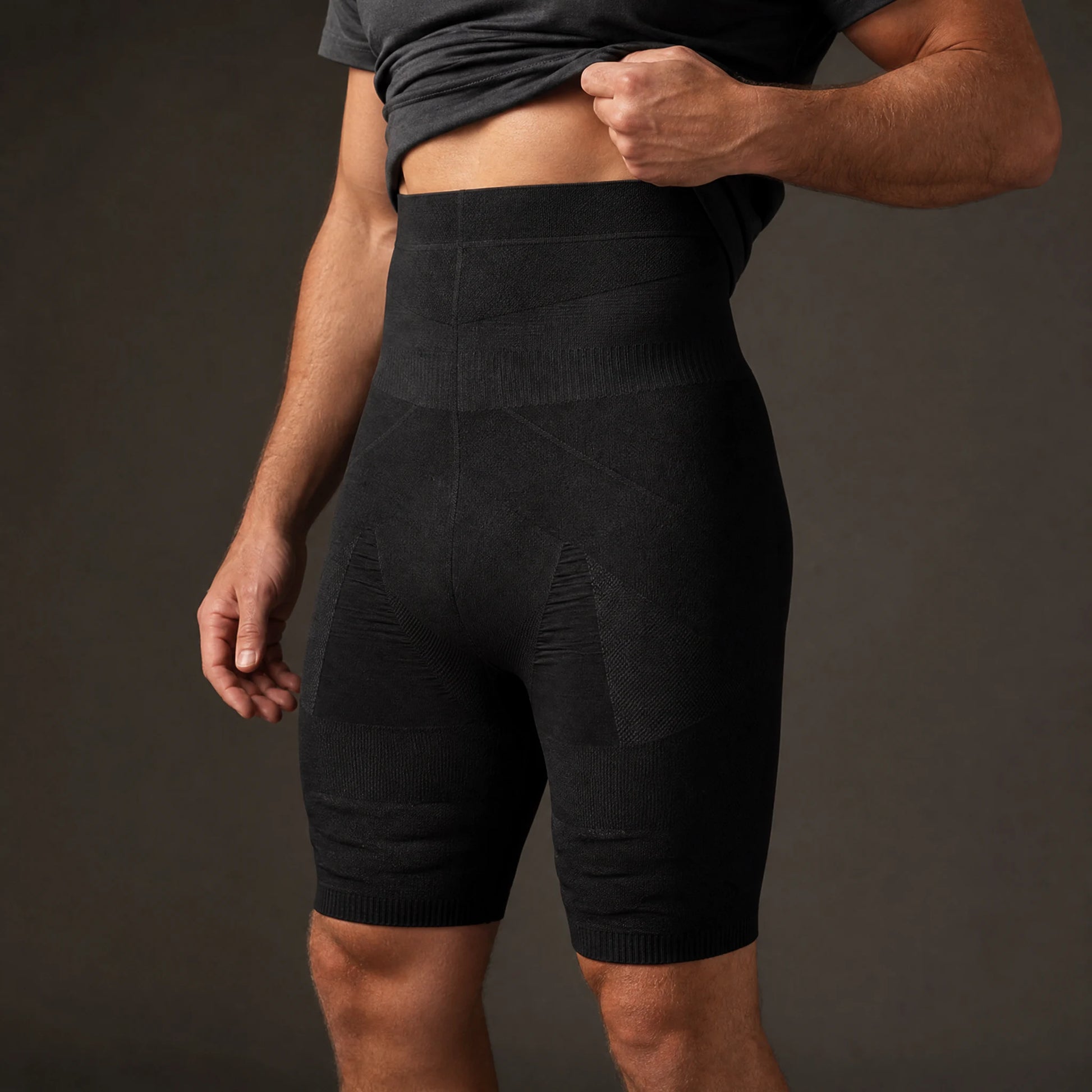 Ironvel Compression Shorts — worn by model
