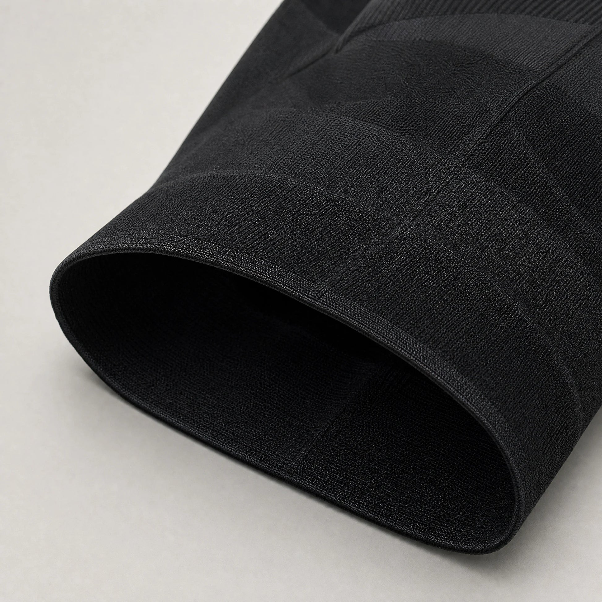 Ironvel Compression Shorts — high-waist band detail