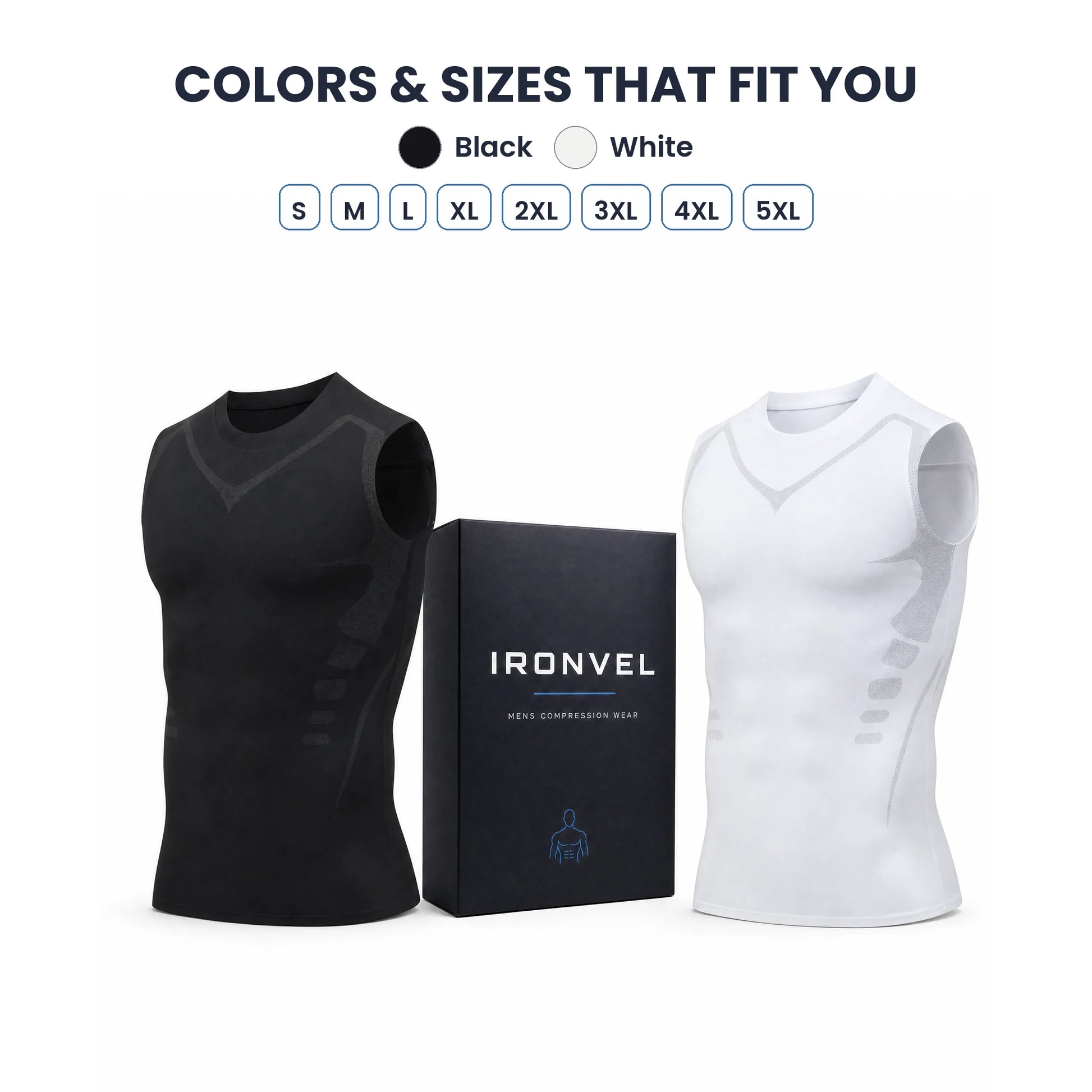 Ironvest — available colors and sizes